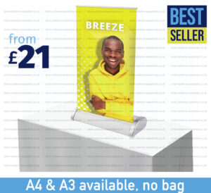 Breeze A3 / A4 Tabletop Roller Banner Stand