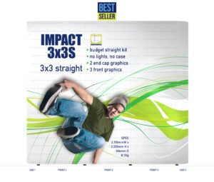 Impact Pop-up Straight Popup Display Stand
