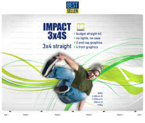 Impact Pop-up Straight Popup Display Stand