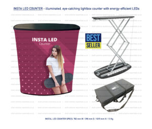 Insta LED illuminated Counter