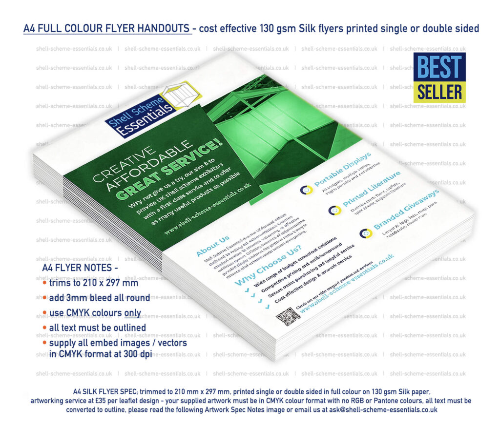 Shell Distributor Flyer Shell Scheme Essentials - A4 Printed Flyers & Leaflets