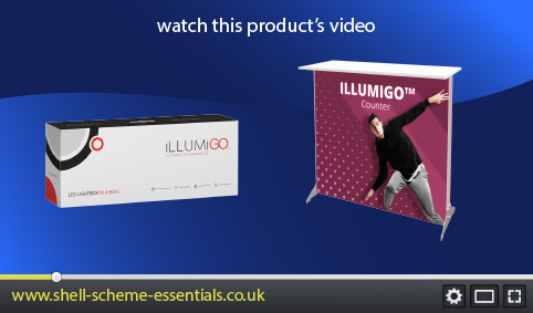 illumigo illuminated counter display