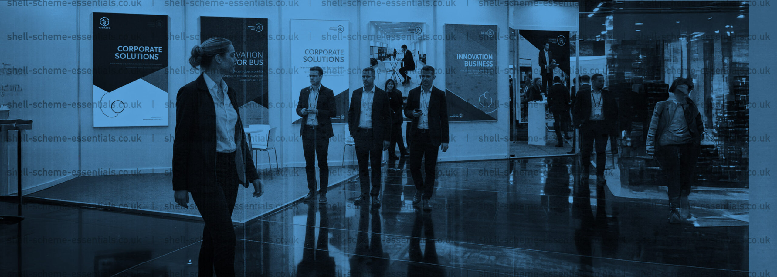 Shell Scheme Stand Graphics and Portable Displays