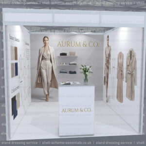 Shell Scheme Stand Branding Service