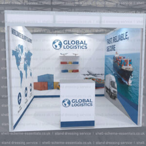 Shell Scheme Stand Dressing Service