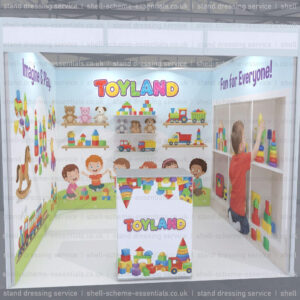 Shell Scheme Stand Branding Service