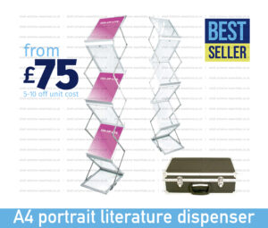 Zed-Up A4 Literature Dispenser