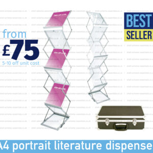 Zed-Up A4 Literature Dispenser